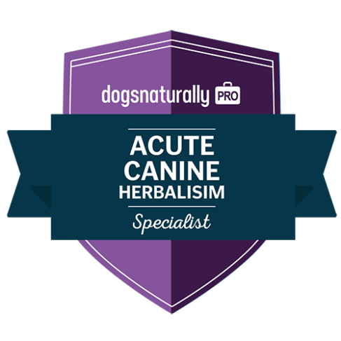 acute canine herbalism Course Badge