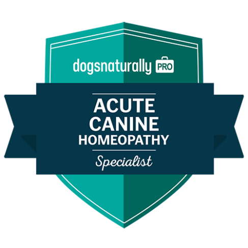 acute canine homeopathy Course Badge