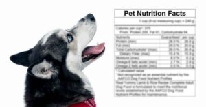pet food labels